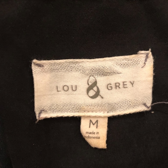 Dark grey button up work dress - Picture 4 of 4